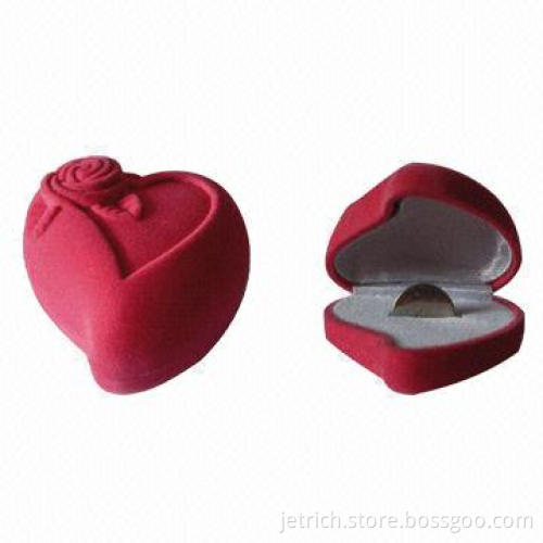Jewelry Box with Gloss Finish, Made of Plastic, Various Sizes are Available
